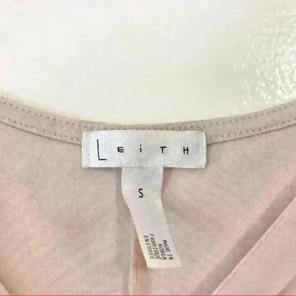 Leith Blush Pink Long Sleeve Bodysuit - Picture 6 of 6